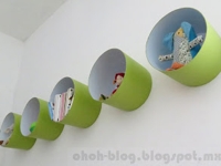 Ohoh Blog Paint Bucket Shelves